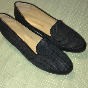 Joan & David Women’s Black Woven Loafers